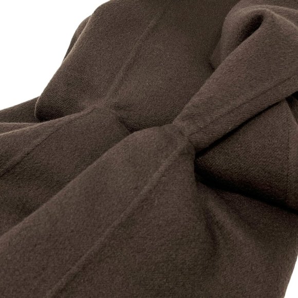 GUCCI Vintage Interlocking Coat Brown Gold Oversized - Picture 11 of 14